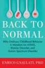 Back to Normal - eBook