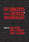 50 Concepts for a Critical Phenomenology - eBook