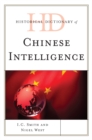 Historical Dictionary of Chinese Intelligence - eBook