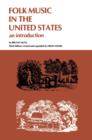 Folk Music in the United States - eBook