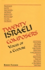 Twenty Israeli Composers : Voices of a Culture - eBook