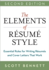 The Elements of Resume Style : Essential Rules for Writing Resumes and Cover Letters That Work - eBook