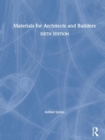 Materials for Architects and Builders - Book