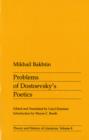 Problems of Dostoevsky’s Poetics - Book
