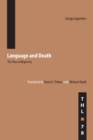 Language and Death : The Place of Negativity - Book