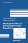 Homogenization of Partial Differential Equations - eBook
