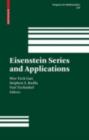 Eisenstein Series and Applications - eBook