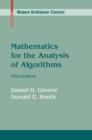 Mathematics for the Analysis of Algorithms - eBook