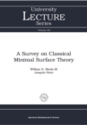 A Survey on Classical Minimal Surface Theory - eBook