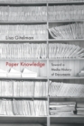 Paper Knowledge : Toward a Media History of Documents - Book