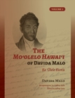The Mo'olelo Hawai'i of Davida Malo Volume 1 : Ka 'Olelo Kumu - Book