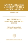 Annual Review of Gerontology and Geriatrics, Volume 20, 2000 : Focus on the End of Life: Scientific and Social Issues - eBook