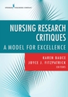Nursing Research Critiques : A Model for Excellence - eBook