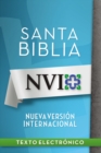 NVI Santa Biblia con letra negra - eBook