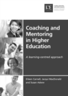 Coaching and Mentoring in Higher Education : A learning-centred approach - eBook