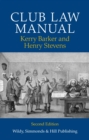 Club Law Manual - Book