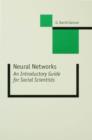Neural Networks : An Introductory Guide for Social Scientists - eBook