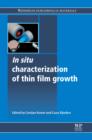 In Situ Characterization of Thin Film Growth - eBook