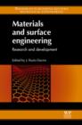 Materials and Surface Engineering : Research and Development - eBook