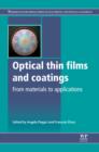 Optical Thin Films and Coatings : From Materials to Applications - eBook