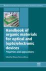 Handbook of Organic Materials for Optical and (Opto)Electronic Devices : Properties and Applications - eBook