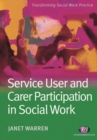 Service User and Carer Participation in Social Work - eBook
