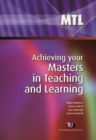 Achieving your Masters in Teaching and Learning - eBook