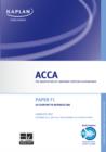 ACCA F1 Accountant in Business (AB) - eBook