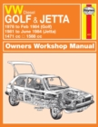VW Golf & Jetta Mk 1 Diesel (78 - 84) Haynes Repair Manual : 1978-84 - Book