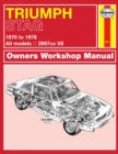 Triumph Stag Owner's Workshop Manual - Book
