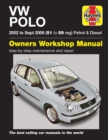 VW Polo Petrol & Diesel (02 - Sept 09) Haynes Repair Manual - Book