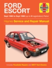 Ford Escort Petrol (Sept 80 - Sept 90) Haynes Repair Manual - Book