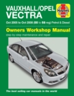 Vauxhall/Opel Vectra Petrol & Diesel (Oct 05 - Oct 08) Haynes Repair Manual - Book