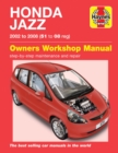 Honda Jazz (02 - 08) Haynes Repair Manual - Book