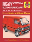 Bedford/Vauxhall Rascal & Suzuki Supercarry (86 - Oct 94) Haynes Repair Manual - Book