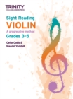 Trinity College London Sight Reading Violin: Grades 3-5 - Book