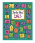 The Dodo Pad LOOSE-LEAF Desk Diary 2024 - Week to View Calendar Year Diary : A 2 hole punched loose leaf Diary-Organiser-Planner for up to 5 people/activities. UK made, sustainable, plastic free - Book