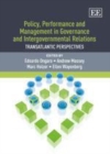 Policy, Performance and Management in Governance and Intergovernmental Relations : Transatlantic Perspectives - eBook