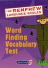 Word Finding Vocabulary Test - Book