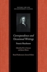Correspondence & Occasional Writings of Francis Hutcheson - Book