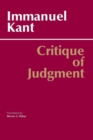 Critique of Judgment - Book