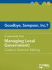 Goodbye, Sampson, Inc.? : Cases in Decision Making - eBook