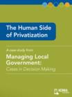 The Human Side of Privatization : Cases in Decision Making - eBook