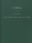 The Middle Helladic Pottery - Book
