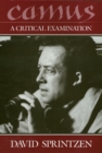 Camus : A Critical Examination - Book