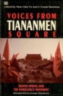 Voices from Tiananmen Square : Beijing Spring and the Democracy Movement - Book