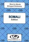 English-Somali & Somali-English Word-to-Word Dictionary - Book