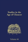 Studies in the Age of Chaucer 2022 : Volume 44 - Book