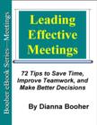 Leading Effective Meetings - eBook