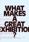 What Makes a great Exhibition? - Book